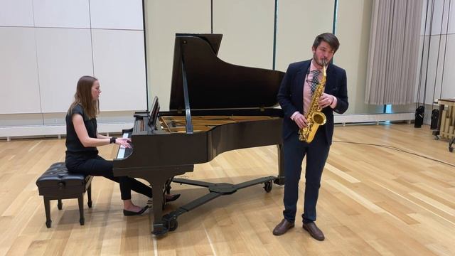 Morceaux De Salon, Op.6 No. 1 (Romance) By Sergei Rachmaninoff | Jacob Nance, Saxophone