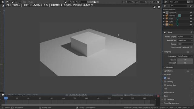 Сэмплинг в Cycles | Основы Blender 2.80 смотреть онлайн