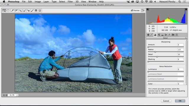 How to Use the Camera Raw Filter in Photoshop CC смотреть онлайн