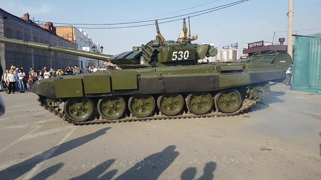 ✬ БОЕВОЙ ТАНК Т-72 ✬ Запуск двигателя ✬ смотреть онлайн