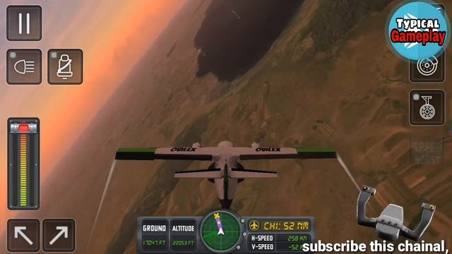 FLIGHT SIM 2018 aeroplane game(Ovilex) -#4 Android gameplay (HD) смотреть онлайн