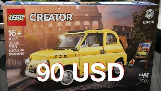 SPOTTED: LEGO Creator Expert 2020 Fiat Nuova 500 10271 Images смотреть онлайн