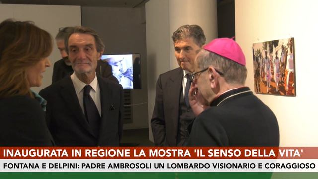 Inaugurata in Regione la mostra 'Il senso della vita' смотреть онлайн