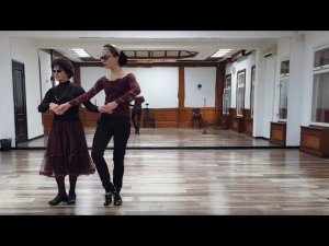 Слайдинг полька. (Карагезова И.В. + Калараш Л.С.). Танцуем правильно