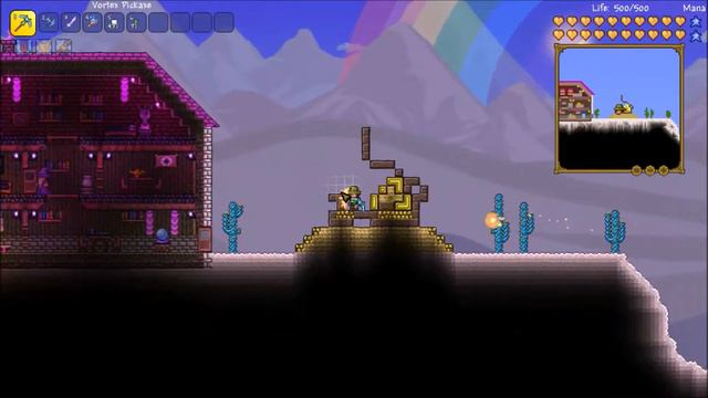 Terraria: Golden Bunny Statue 100 000 Views Special смотреть онлайн