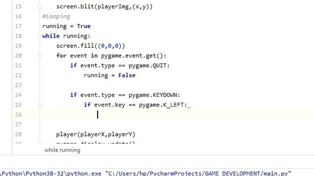 Python Game Development | PART-05 | How To Move Player In Gaming Windows in Python смотреть онлайн