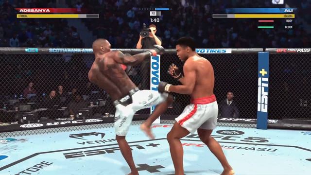 UFC 5: Israel Adesanya Vs Muhammad Ali - PS5 Gameplay смотреть онлайн