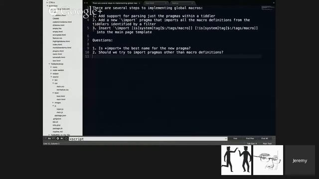 TiddlyWiki Hangout #31