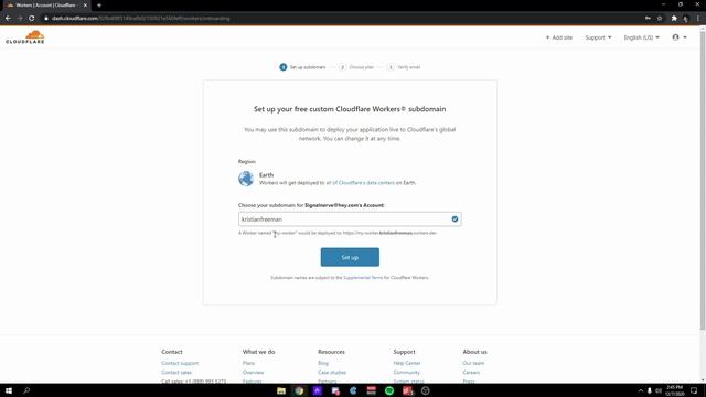 1. Create a Cloudflare Workers Account смотреть онлайн
