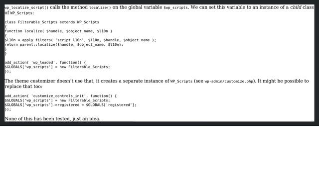 Wordpress: How to intercept already localized scripts? (3 Solutions!!) смотреть онлайн