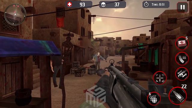 Dead Hunting Effect 2 Zombie (SurvivalMode)(Gameplay) | Android | iOS смотреть онлайн