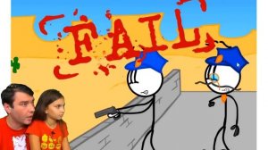 СТИКМЕН И ПОБЕГ ИЗ ТЮРЬМЫ! Stickman Escaping the Prison СТИКМАН Смешная Флеш игра Валеришка