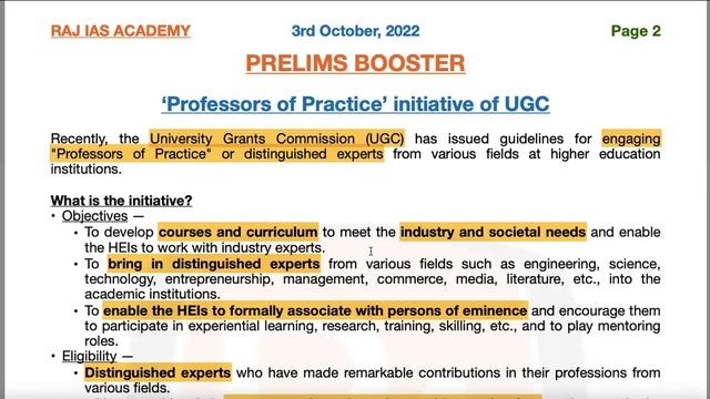 3rd October - Prelims Booster - Current Affairs | UPSC | IAS | IAS 2023 (Hindi + English) смотреть онлайн