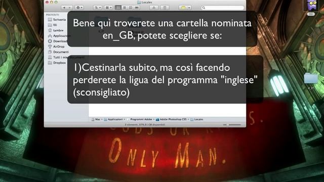 Come cambiare lingua a photoshop cs5 - Mac смотреть онлайн