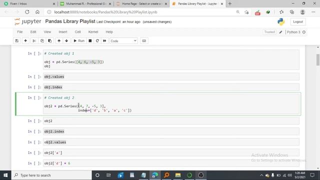04 Pandas | Create Series using Dictionary | Python Pandas 2021 смотреть онлайн