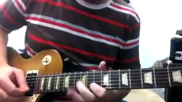 12 Bar Blues Improv | Gibson Les Paul Tribute Gold Top смотреть онлайн