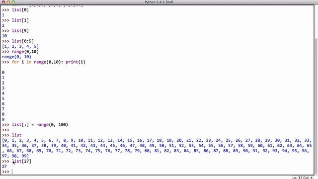 ۳۴- معرفی slices در Python پایتون смотреть онлайн