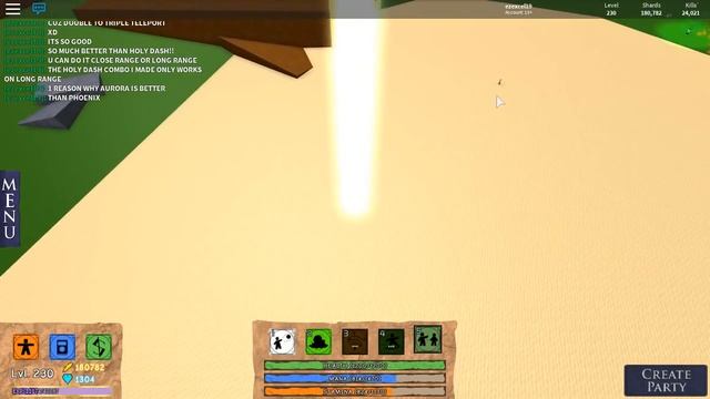 BEST AURORA COMBO!!/ROBLOX/ELEMENTAL BATTLEGROUNDS смотреть онлайн