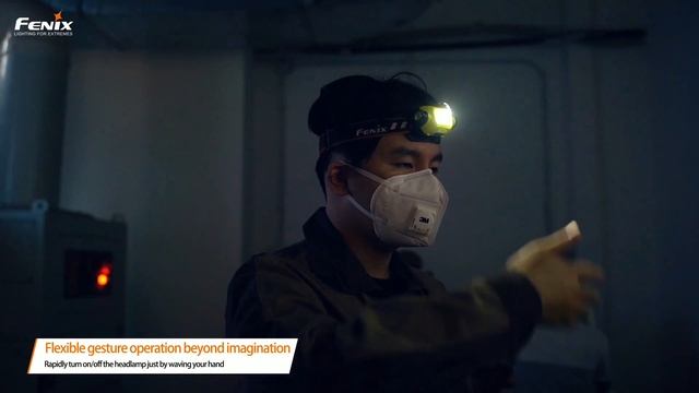 Fenix WH23R-A work headlamp which can react to your gesture смотреть онлайн
