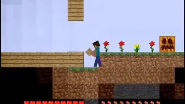 Видео игры Бумажный Майнкрафт 2д смотреть онлайн