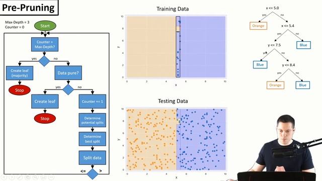 Decision Tree Pruning explained (Pre-Pruning and Post-Pruning) смотреть онлайн