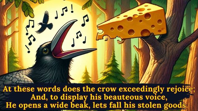 The Crow and the Fox - Jean De La Fontaine Fable's смотреть онлайн
