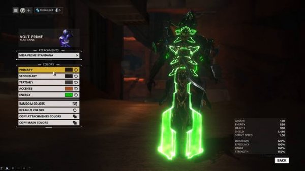 Warframe: VoltTheHero | Volt/Volt Prime Fashion Frame