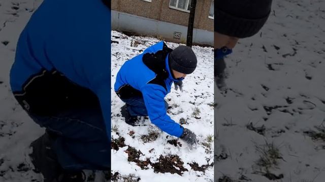 КАК СЛЕПИТЬ СНЕГОВИКА ИЗ СНЕГА. МАСТЕР КЛАСС ОТ ДЕТЕЙ. ЛЕПИМ СНЕГОВИКА С ПАПОЙ. ❄☃️⛄ 2020 смотреть онлайн