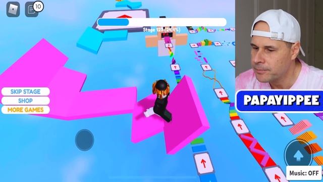 ROBLOX MEGA OBBY 500 PARKOUR ? Jugando Parkour en Roblox oMega Obby | Yippee Family Games смотреть онлайн