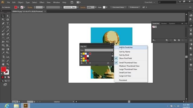 How to Create a Pop Art Effect in Adobe Illustrator CS6 смотреть онлайн