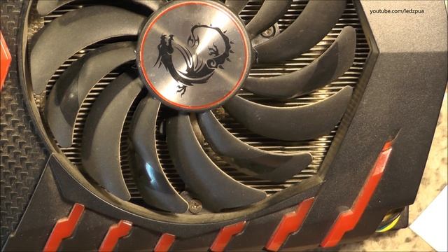 Клеим лопасть MSI rx480 смотреть онлайн