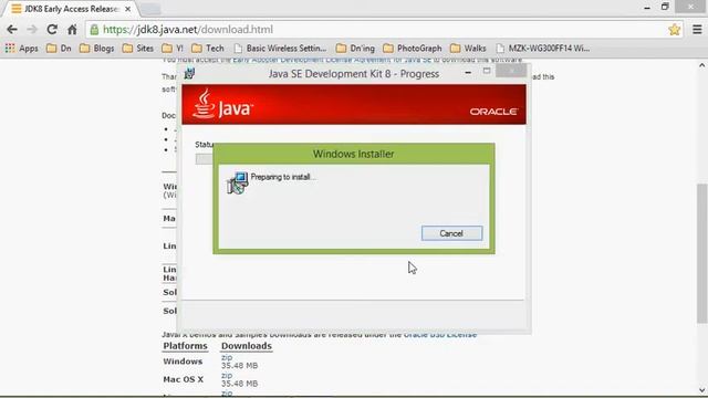 Install JDK8 (Early Access Releases) on Windows 8.1 смотреть онлайн
