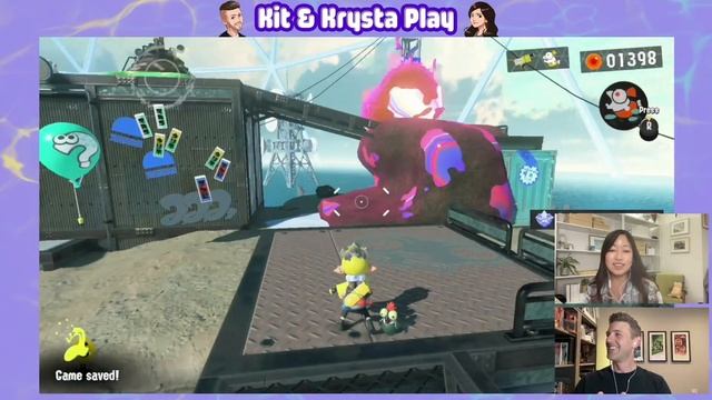 Splatoon 3 Single Player Mode Full Playthrough *Part 7* - Kit & Krysta Play смотреть онлайн