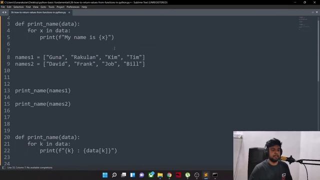 39.How to Return Values from Functions in Python смотреть онлайн