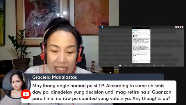 Comm. Guanzon's statements смотреть онлайн