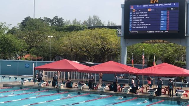Sport Excel grand finals 2019- Elizabeth Chan 100m back смотреть онлайн