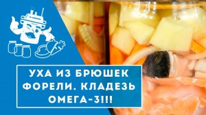 Уха из брюшек форели в автоклаве "Домашний Стандарт" / Кладезь Омега-3!!!