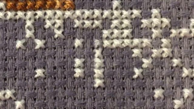 Advanced Cross Stitch - Making Your Stitches Look Even смотреть онлайн