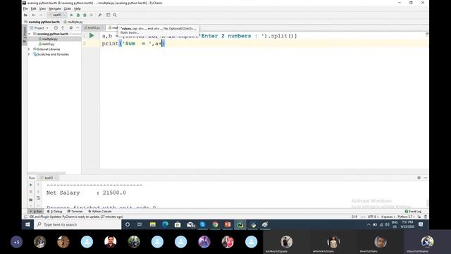 Day 13 - Python input, eval function | Python input & eval function Deep Learning смотреть онлайн