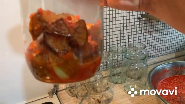 Баклажаны ОСТРЫЕ - очень вкусный салат! Рекомендую всем! смотреть онлайн