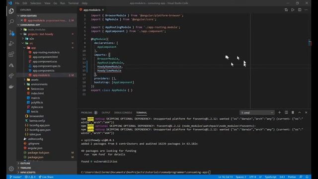 Code Splitting Angular UI Library Using CLI v9 Tutorial Video 8: Analyzing app build bundles смотреть онлайн