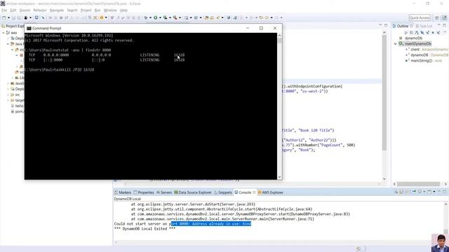 AWS Local dynamoDB. Set up dynamoDB on your pc смотреть онлайн