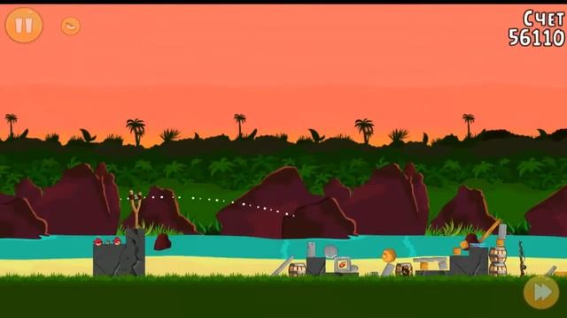 Angry Birds Classic Surf and Turf All levels смотреть онлайн