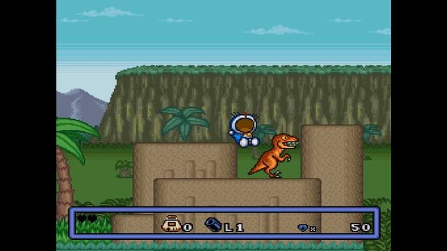 Game Over: Doraemon 3 - Nobita to Toki No Hougyoku (SNES) смотреть онлайн