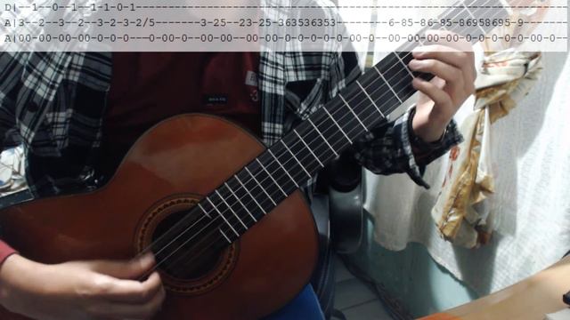 The Hateful Eight: L'Ultima Diligenza di Red Rock for guitar TAB (Ennio Morricone) #50 смотреть онлайн