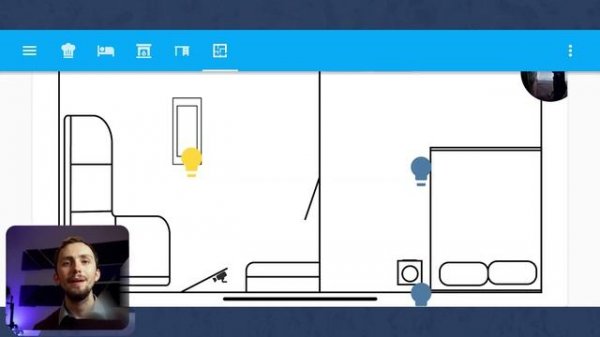 Simple Interactive Floorplan in Home Assistant - No fancy software or custom cards