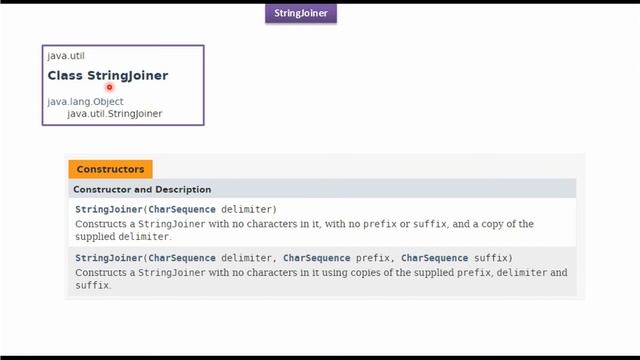 What is a StringJoiner? | StringJoiner Introduction | Java Collection Framework смотреть онлайн