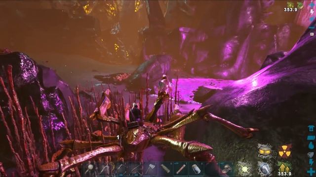 ARK: Aberration #13 - Радиация и толпы СКАЛЬНЫХ ДРЕЙКОВ! смотреть онлайн