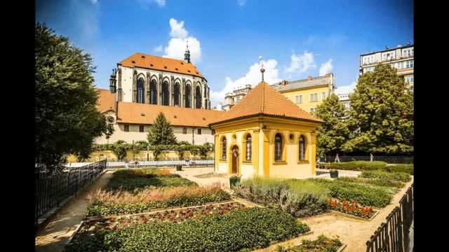 Чехия. Прага. Францисканский сад. смотреть онлайн