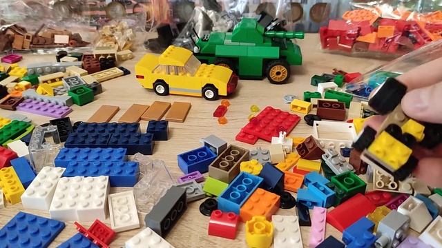 Как сделать самый простой трактор из Lego смотреть онлайн